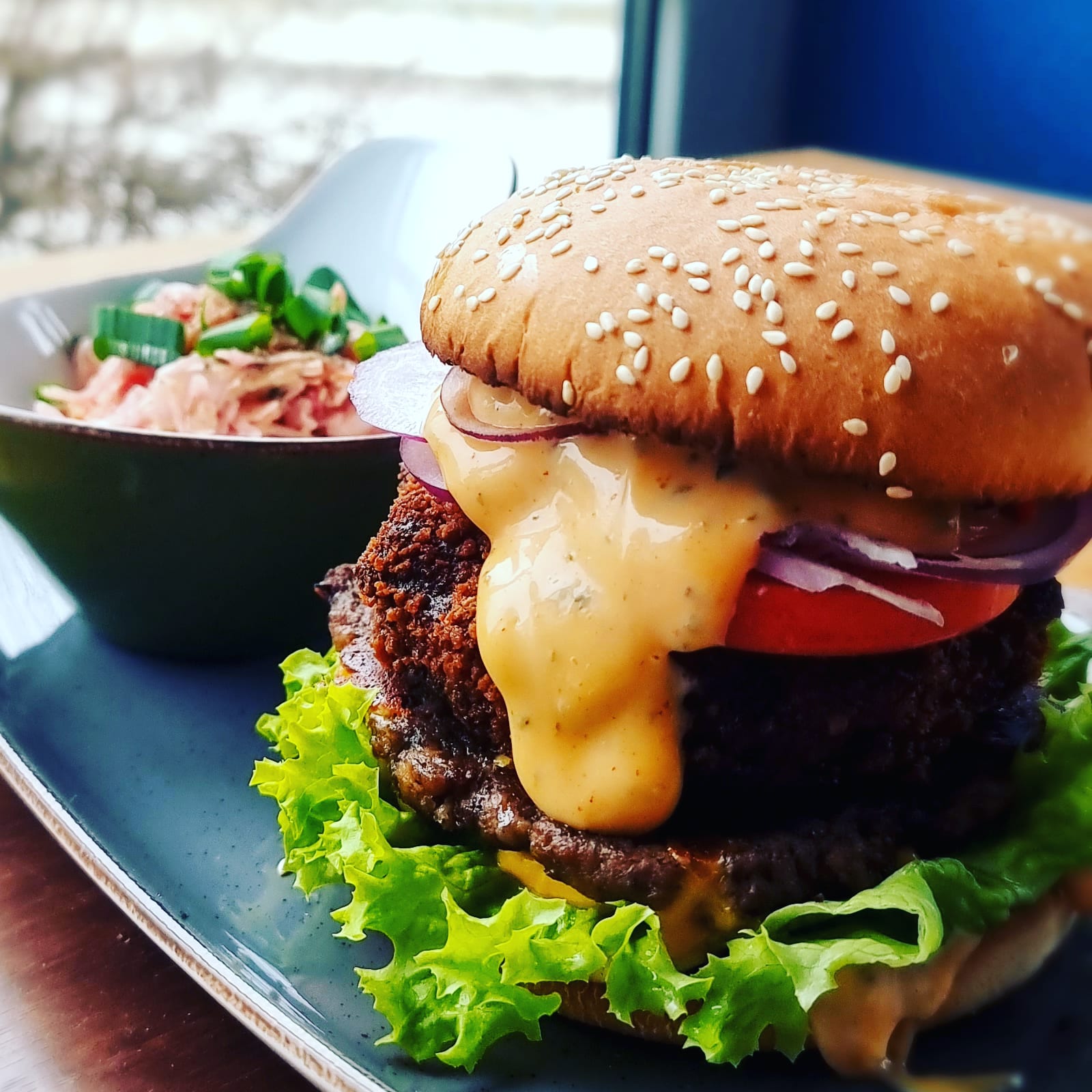 Doppel-Cheeseburger