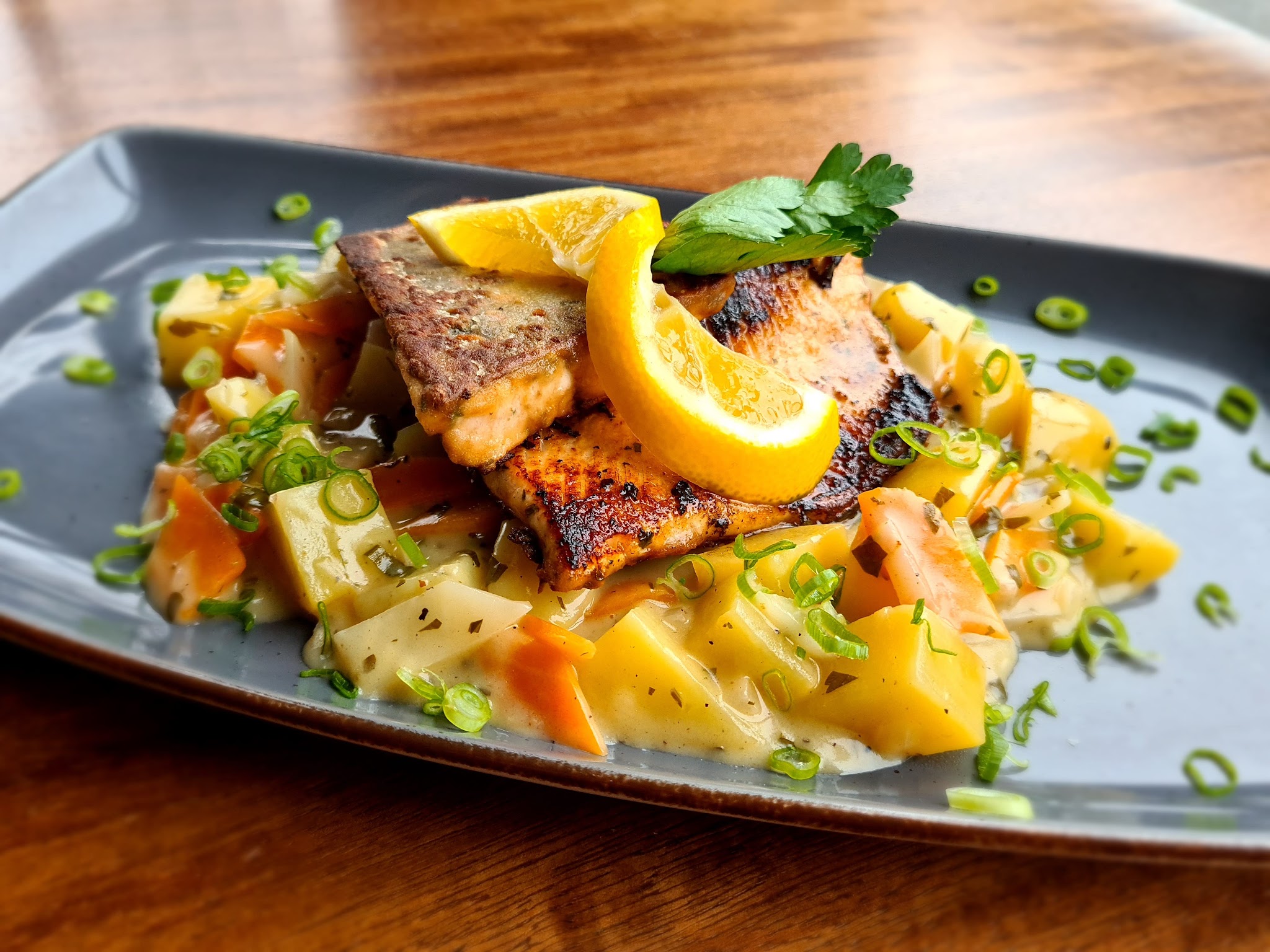 Gebratenes Fischfilet